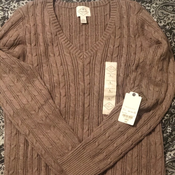 Mocha sweater - Picture 1 of 2